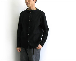 nisica（ニシカ）ガンジーカーディガン（ブラック）