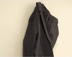 FLISTFIA（フリストフィア）ジャケットカーディガン＆ワイドタック トラウザーズ