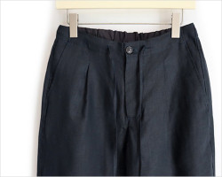 comm. arch.（コム・アーチ）リネン イージートラウザーズ