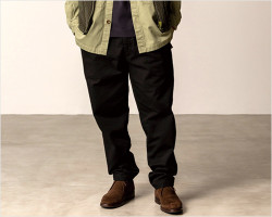 FUJITO（フジト） イージーパンツ（ブラック）