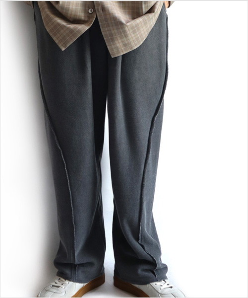 PERS PROJECTS（パース プロジェクト）HAKEEM TWIST TROUSERS（ヴィンテージブラック）