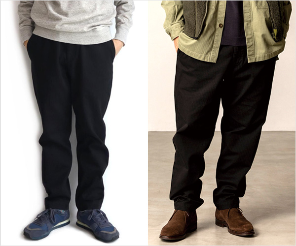 FUJITO（フジト） イージーパンツ（ブラック）