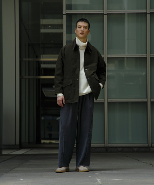 PERS PROJECTS（パース プロジェクト）HAKEEM TWIST TROUSERS（ヴィンテージブラック）