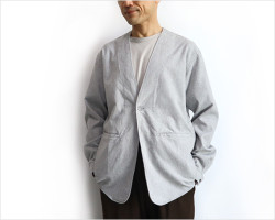 LOLO（ロロ）カラーレス シャツジャケット