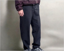 FLISTFIA（フリストフィア）セミワイド リラックスパンツ（リッチネイビー）