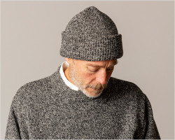 FUJITO（フジト）C/N ニットセーター＆ニットキャップ