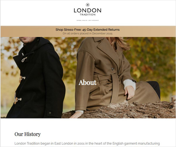 London Tradition official