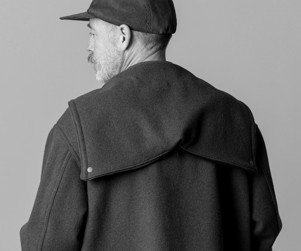 FUJITO（フジト）カデットコート（ブラック）