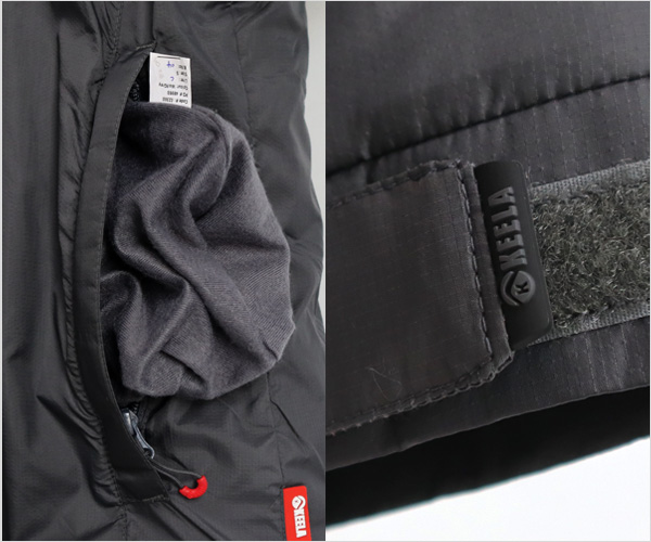 KEELA(キーラ)ビレイ プロ ジャケット(ウルフグレー)