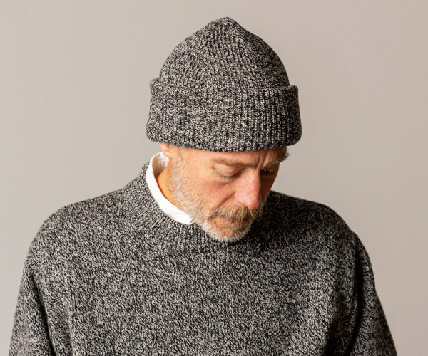 FUJITO（フジト）C/N ニットセーター＆ニットキャップ