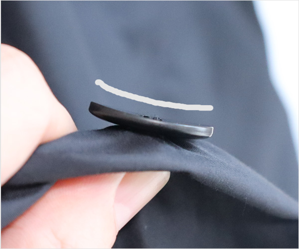 BRENA（ブレナ）リバーシブル オンクルコート（ブラック×ネイビー）