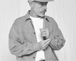 FUJITO（フジト）アーミーシャツ（ミックスブラック）