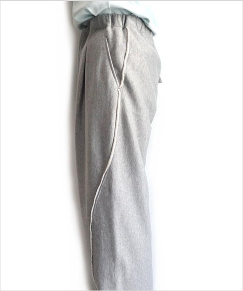 PERS PROJECTS（パース プロジェクト）HAKEEM TWIST TROUSERS “SOLID”（グレー）